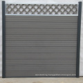 Co-Extrusion WPC Fencing Trellis Aluminum Post Swimming Pool Privacy Fence